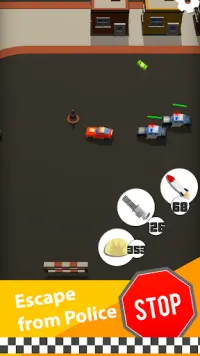 Overtake rallie - escape race game - police & cops Screen Shot 3
