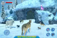 Ártico lobo sim 3d Screen Shot 0