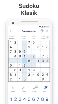 Sudoku.com - sudoku klasik Screen Shot 0