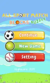 All Sport Match Block Puzzle Screen Shot 0