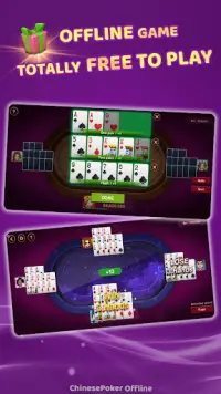Chinese Poker Offline Screen Shot 0