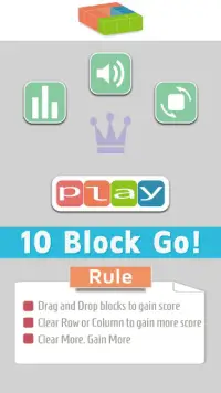 10 Block GO! 1010 Screen Shot 0