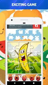 Fruit & Vegetable Puzzles For Kids Screen Shot 7