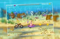 Angry Sponge vs Patrick Car Racing Screen Shot 1