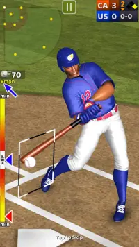 Baseball Game On - a baseball game for all Screen Shot 0