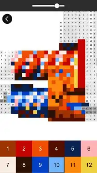 Pixel Gun Coloring Weapons by Number Screen Shot 3
