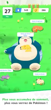 Pokémon Sleep Screen Shot 10