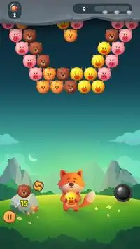Bubble Shooter Pet Fun Screen Shot 0