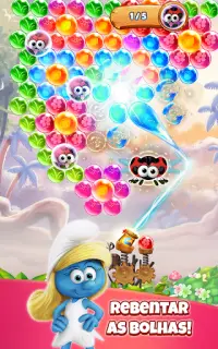 Smurfs Bubble Shooter Pop Screen Shot 6