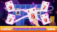 Solitaire Candy Tripeaks : Free Card Games Screen Shot 1