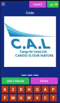Airlines codes quiz Screen Shot 2