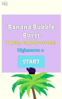 Banana Bubble Burst Screen Shot 0