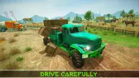 कार्गो ट्रक ट्रांसपोर्ट ड्राइव: ऑफरोड डाकू Screen Shot 1