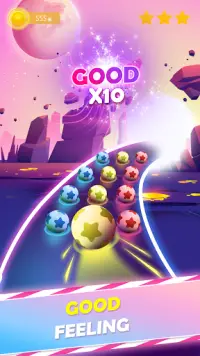 BTS ROAD - ARMY Color Ball Tiles Game Screen Shot 4
