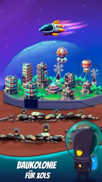Space eXo Colony - Idle Tycoon Screen Shot 1