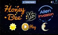 Honey Bee vs Alien Invasion Screen Shot 3