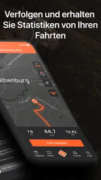 Detecht – Motorrad App und GPS Screen Shot 1