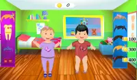 twins baby daily care - chambre d'enfant Screen Shot 1