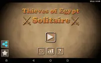Thieves of Egypt Solitaire Screen Shot 3