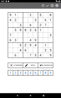 Sudoku: Makkelijk tot moeilijk Screen Shot 7