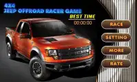 4X4 Jeep Offroad Racing Game Screen Shot 0