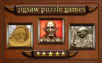 Mahatma Gandhi jigsaw puzzle game for adults Screen Shot 2
