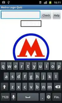 Metro Logo Quiz Screen Shot 1
