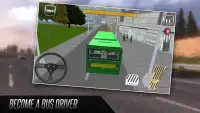 Transporte Bus Simulator 2015 Screen Shot 0