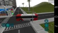 cidade de ônibus simulador 3D Screen Shot 0