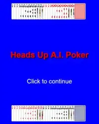 Heads Up AI Poker Screen Shot 4