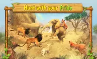 Lion Family Sim Online: élèvez votre meute lions Screen Shot 1