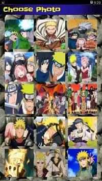 Picture Puzzle - Naruto Shippuden Ninja Puzzle Screen Shot 2