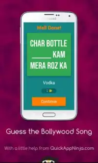 Guess the Bollywood Song 2018 Screen Shot 1