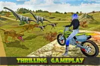 Bike Racing Sim: Dino-Welt Screen Shot 15