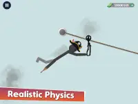 Stickman Ragdoll Dismount Flip Screen Shot 9