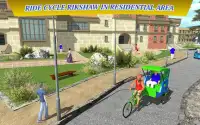 Cycle Rickshaw Driving Simulator 2018: Tuk Tuk Sim Screen Shot 1