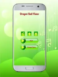 Piano Game Dragon Ball Screen Shot 0