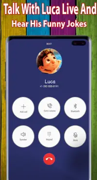 📞Fake Call Video 📱 From Luca Screen Shot 0