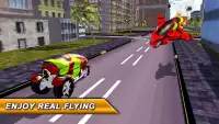 Real Flying Stunt Bike Rider Screen Shot 0