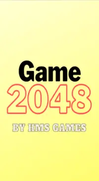 Game 2048 Screen Shot 0