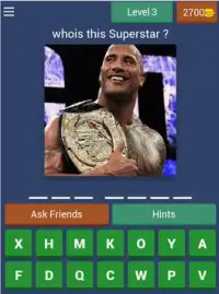 wrestlers names quiz game Screen Shot 17