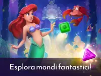 Disney Princess Gemme e Magie: avventura match-3 Screen Shot 11