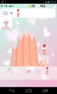 princess nail spa for girls Screen Shot 2