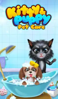 Kitty And Puppy Pet Care Screen Shot 4