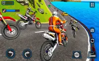 Schnee-Mountainbike-Rennspiel Screen Shot 2