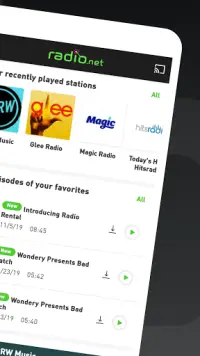 radio.net - radio and podcast Screen Shot 1