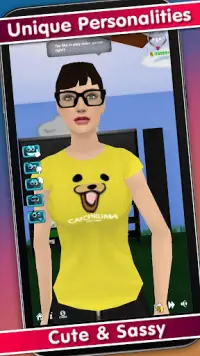 My Virtual Girlfriend FREE Screen Shot 1