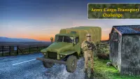 Армия Грузы Транспорт Вызов Screen Shot 4