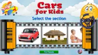 Cars for Kids Learning Games Screen Shot 0