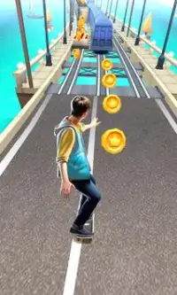 Skateboard Racing Screen Shot 2